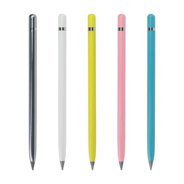 Newest design eco material inkless metal ball pens for gift